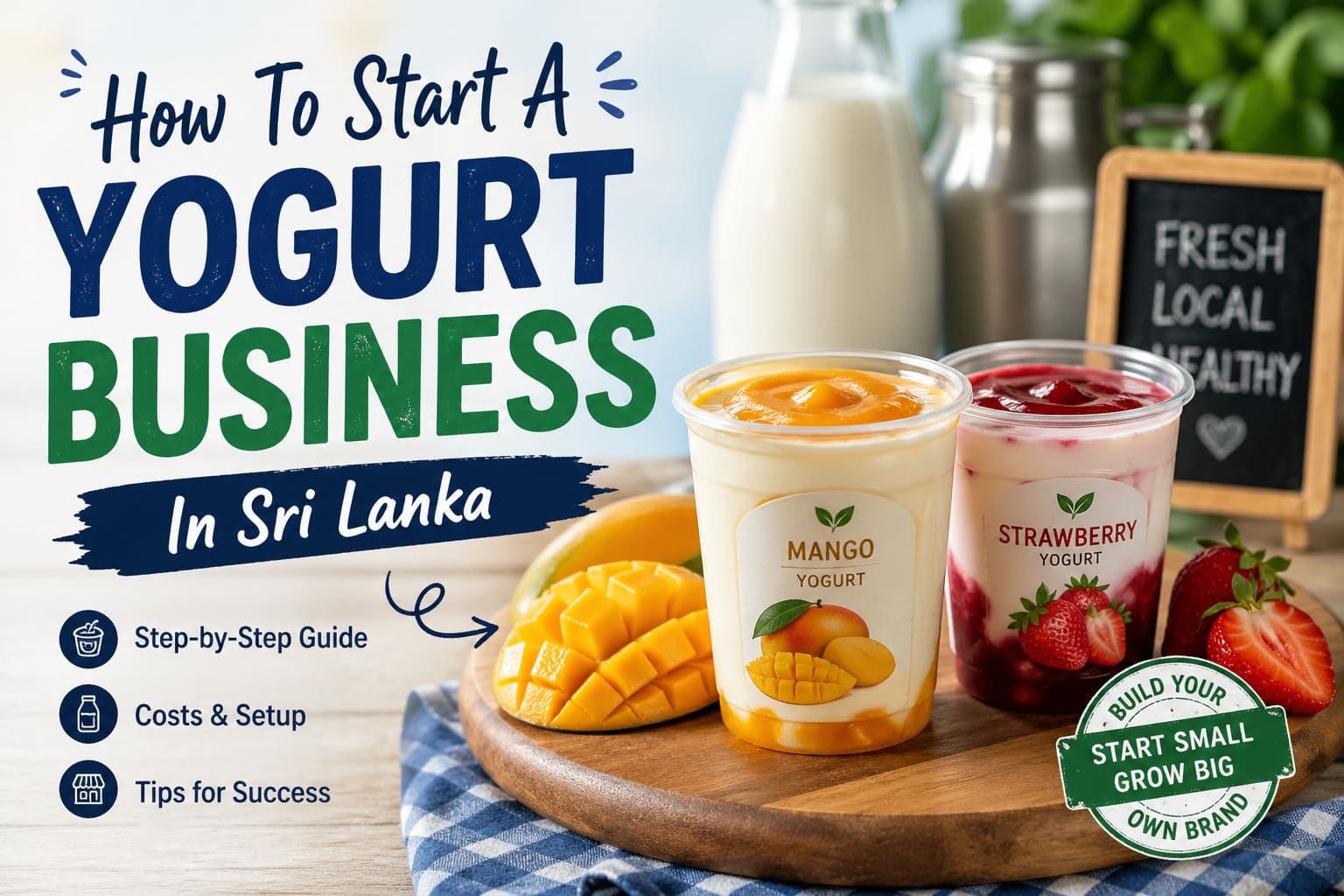 How To Start A Yogurt Business In Srilanka